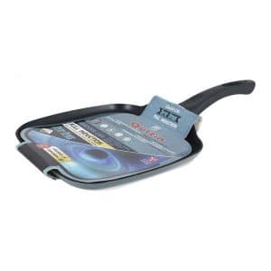 Quttin - Non-stick Stegepande Til Induktion - Venus - Smedet Aluminium - 24 Cm - Grå