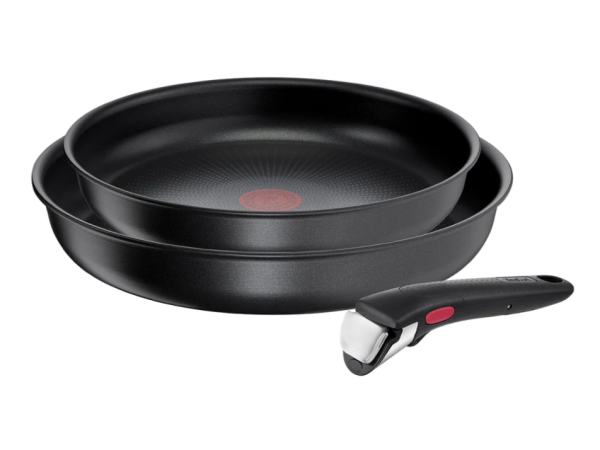 TEFAL Ingenio Daily chef Stegepandesæt 3 dele Sort L7629553