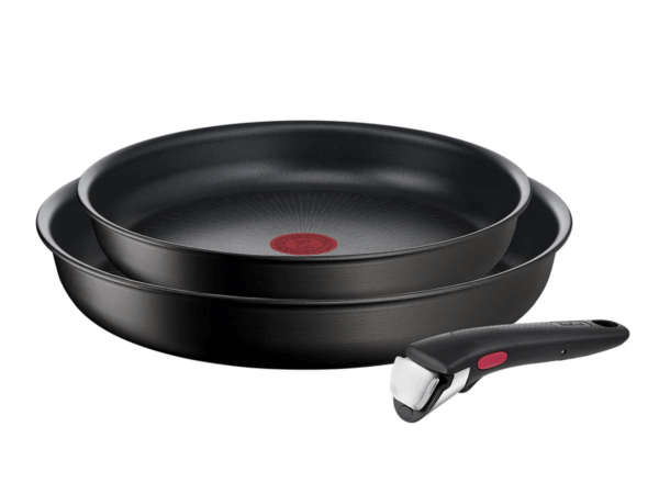 TEFAL Ingenio Eco resist Stegepandesæt (24 cm og 28 cm) Sort L3979102