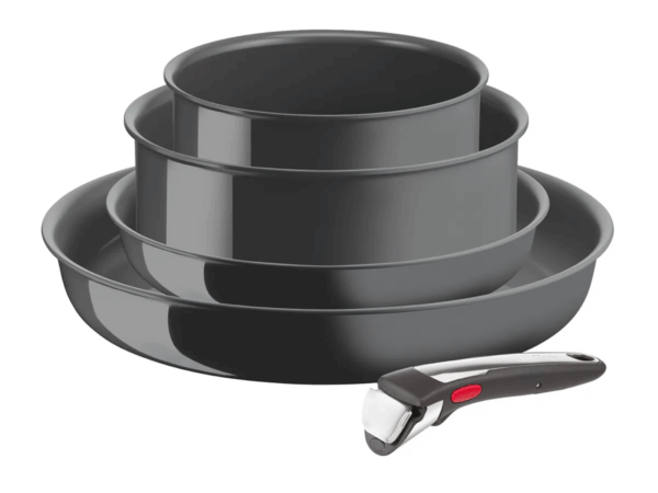 TEFAL Ingenio Renew ON Stegepande- og grydesæt 5 dele L2619002