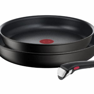 TEFAL Ingenio Unlimited Stegepandesæt 3 dele Sort 24 og 28 cm L7638942