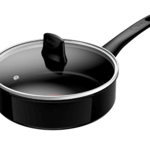 TEFAL Renew ON Black Sauterpande 24 cm med låg Sort C4353232