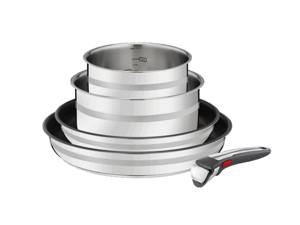 TEFAL Ingenio Jamie Oliver stegepande og gryde sæt 5 dele L9769632