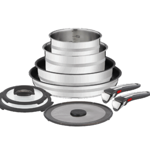 TEFAL Ingenio Jamie Oliver stegepande og grydesæt 9 dele L9769932