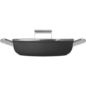 Traktørpande m/låg 28 cm, sort