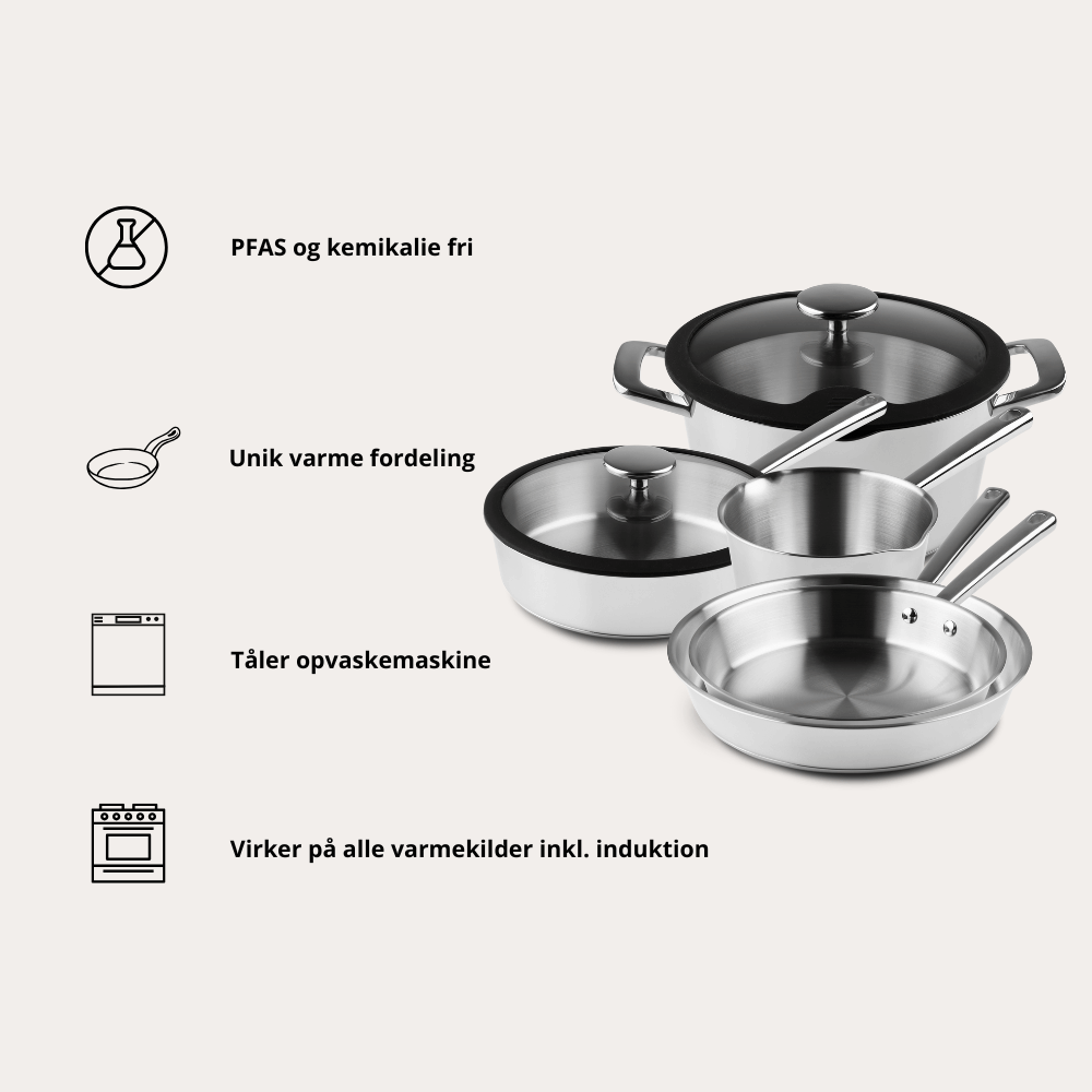 Qookware - Complete Set - 5 dele - ChefGrade