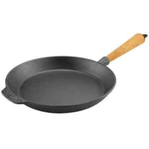 Carl victor Støbejernstegepande 24 cm, bøg