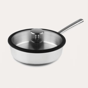 Qookware - Sauter stegepande med låg - 24 cm - ChefGrade