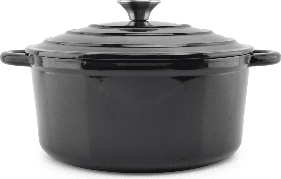 Gryde Salt & Pepper Ferno Ø26 cm støbejernsgryde ovnfast induktion sort